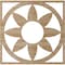 Ekena Millwork Blume Wood Fretwork Pierced Ceiling Medallion, Red Oak, 26"OD x 9"ID x 3/8"T CMWP26X26X0375BLRO - alternate 3